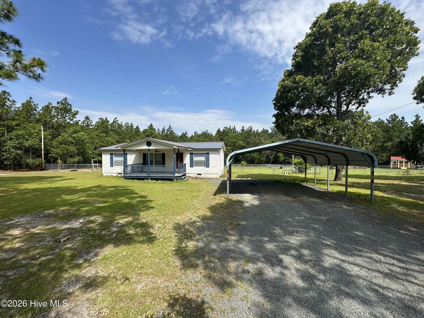 3.17 Acres of Land with Home for Sale in Laurel Hill, North Carolina