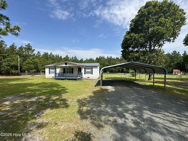 3.17 Acres of Land with Home for Sale in Laurel Hill, North Carolina
