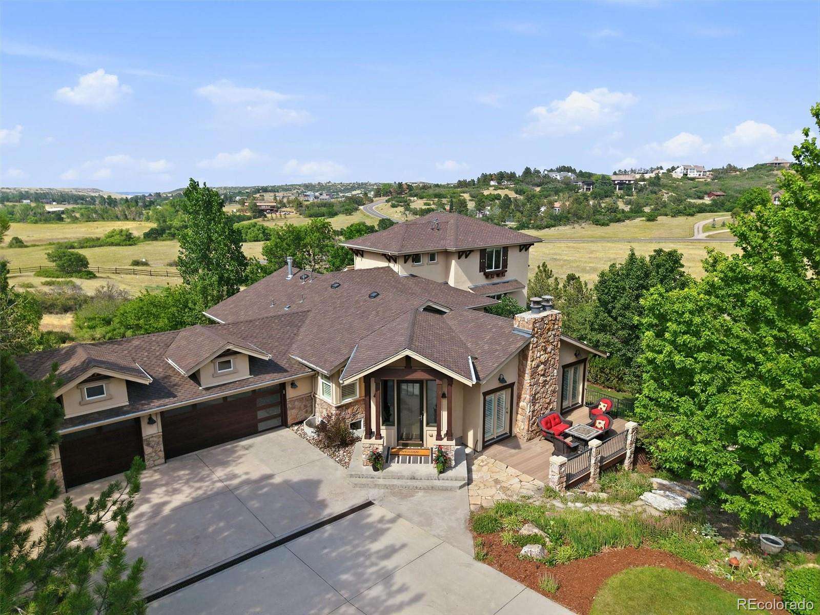 5 Acres of Land with Home for Sale in Castle Rock, Colorado