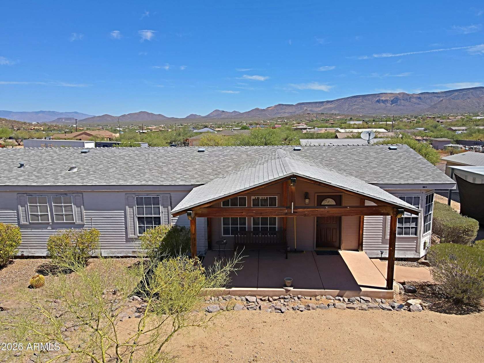 1.85 Acres of Land with Home for Sale in New River, Arizona