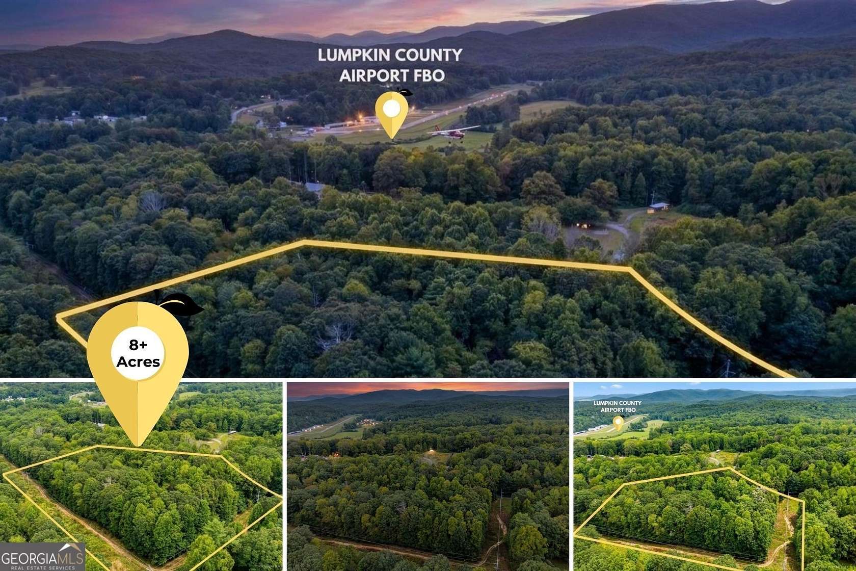 8 Acres of Residential Land for Sale in Dahlonega, Georgia