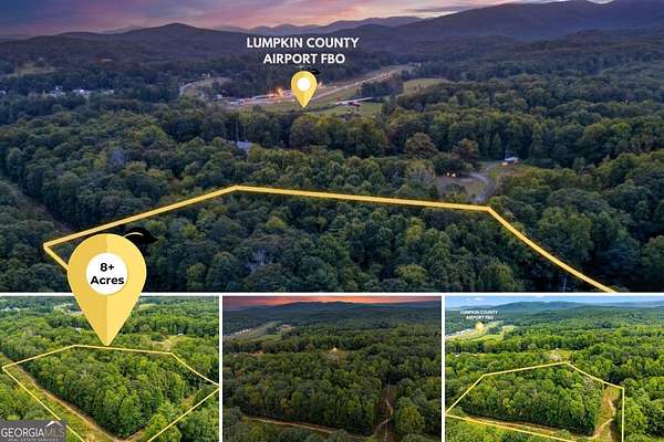 8 Acres of Residential Land for Sale in Dahlonega, Georgia