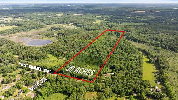 30 Acres of Recreational Land for Sale in Jackson, Michigan
