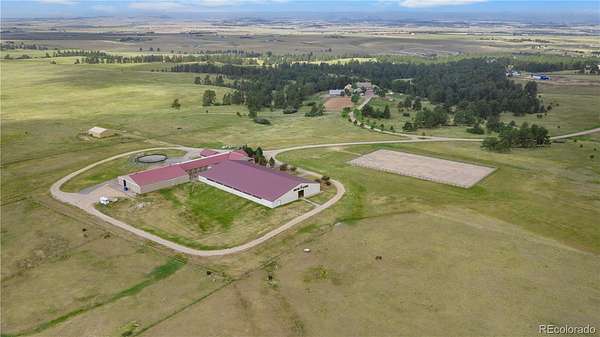 125 Acres of Land with Home for Sale in Franktown, Colorado