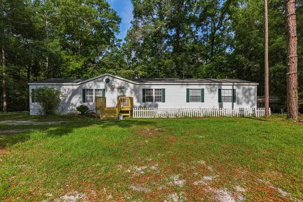 9.25 Acres of Land with Home for Sale in Crawfordville, Florida