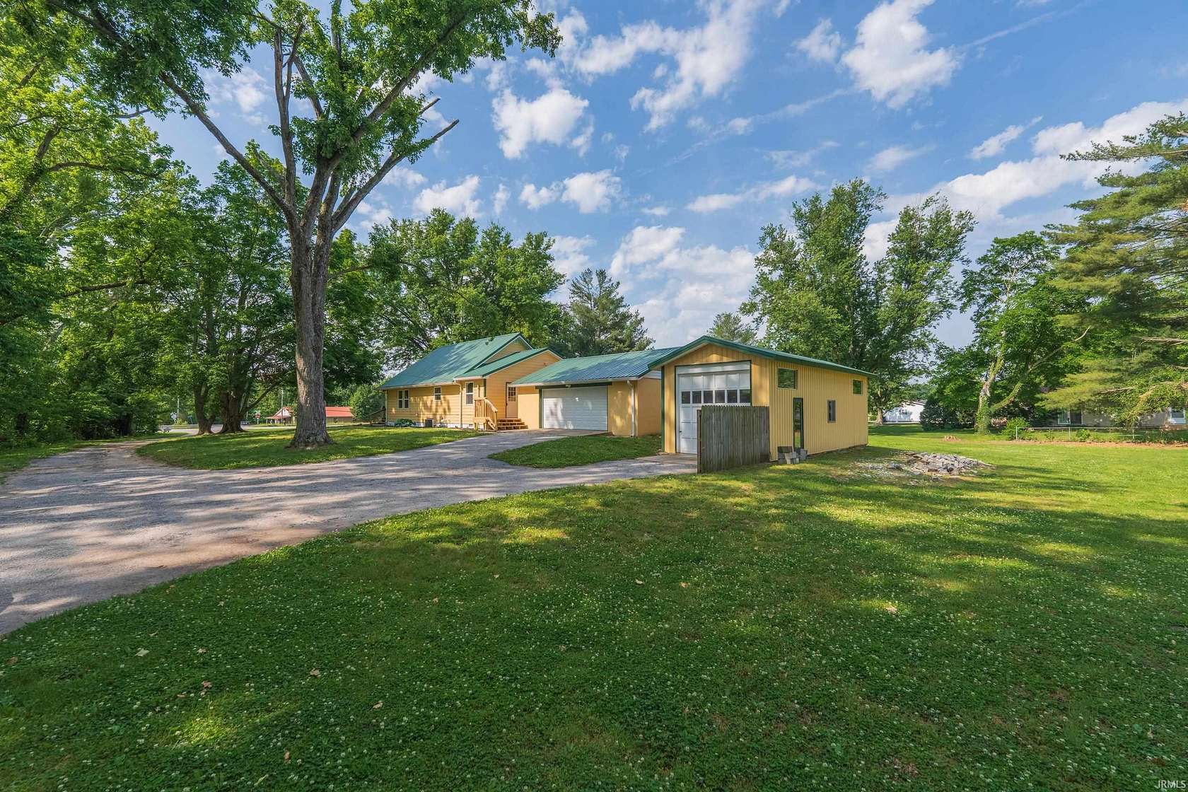 3.73 Acres of Land with Home for Sale in Spencer, Indiana