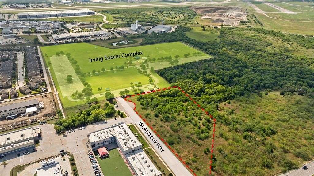 3.65 Acres of Land for Sale in Irving, Texas