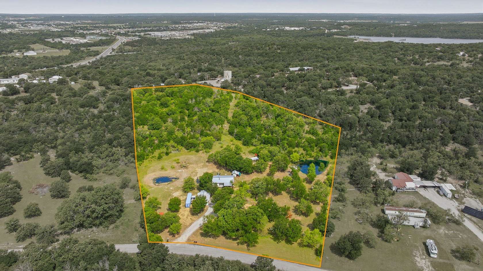 5 Acres of Land with Home for Sale in Weatherford, Texas