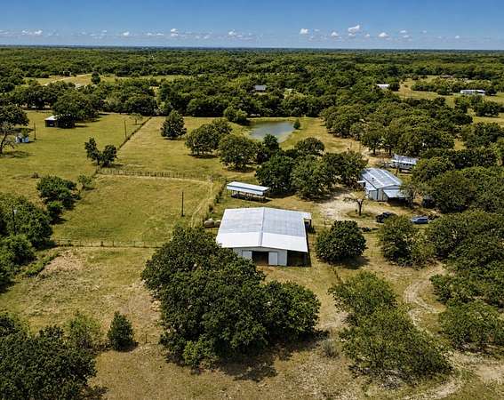 10 Acres of Land with Home for Sale in Scurry, Texas