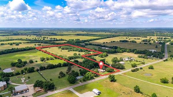 20 Acres of Land with Home for Sale in Pecan Gap, Texas