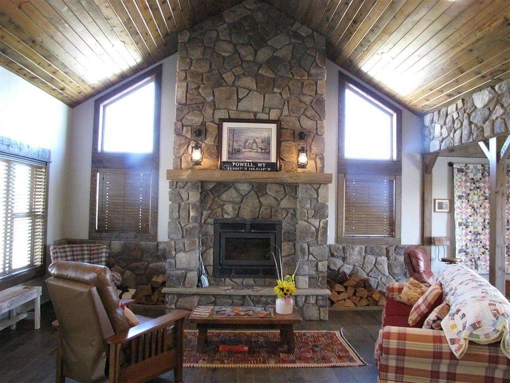 6.3 Acres of Land with Home for Sale in Powell, Wyoming
