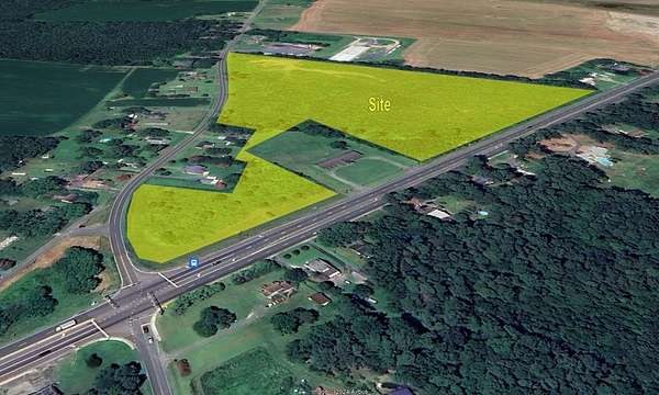21.6 Acres of Commercial Land for Sale in Temperanceville, Virginia