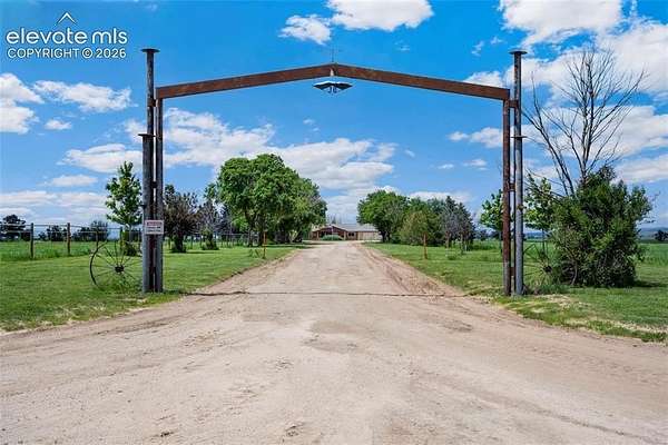 80 Acres of Land with Home for Sale in Calhan, Colorado