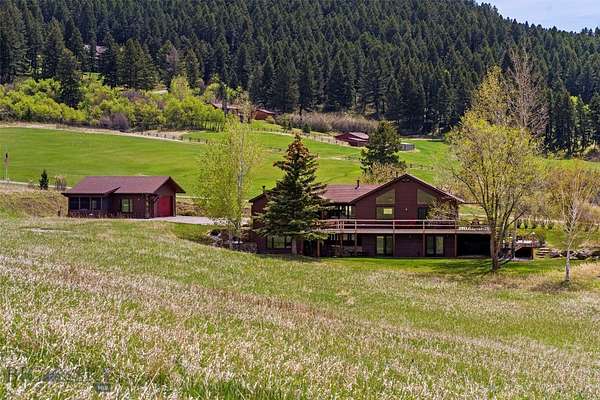 26 Acres of Agricultural Land with Home for Sale in Bozeman, Montana