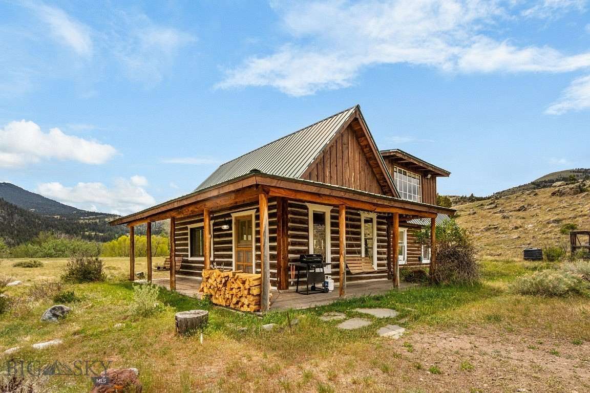 20 Acres of Recreational Land with Home for Sale in Emigrant, Montana