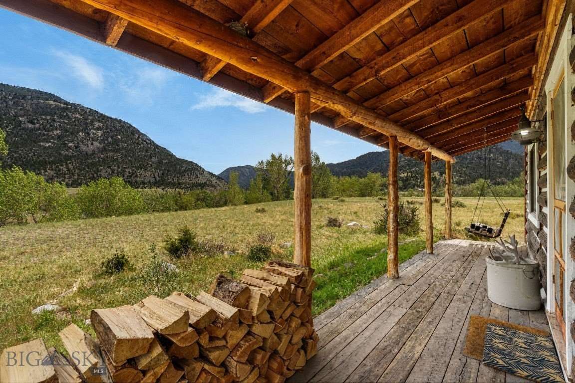 20 Acres of Recreational Land with Home for Sale in Emigrant, Montana