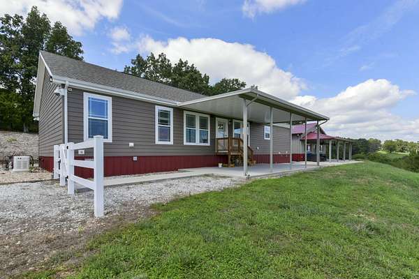 5.17 Acres of Land with Home for Sale in Eagle Rock, Missouri