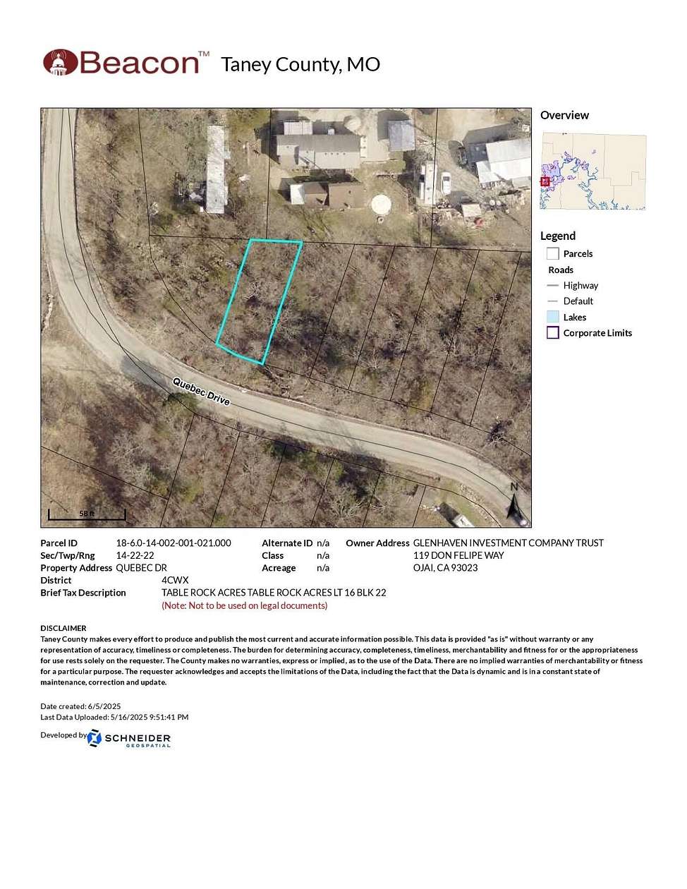 0.07 Acres of Residential Land for Sale in Branson, Missouri