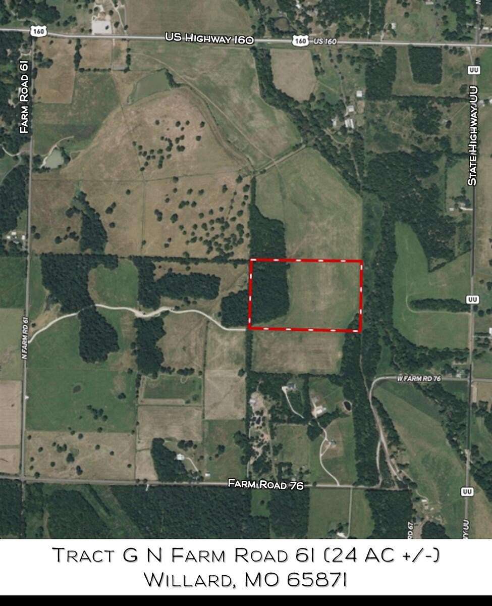 24.4 Acres of Recreational Land for Sale in Willard, Missouri
