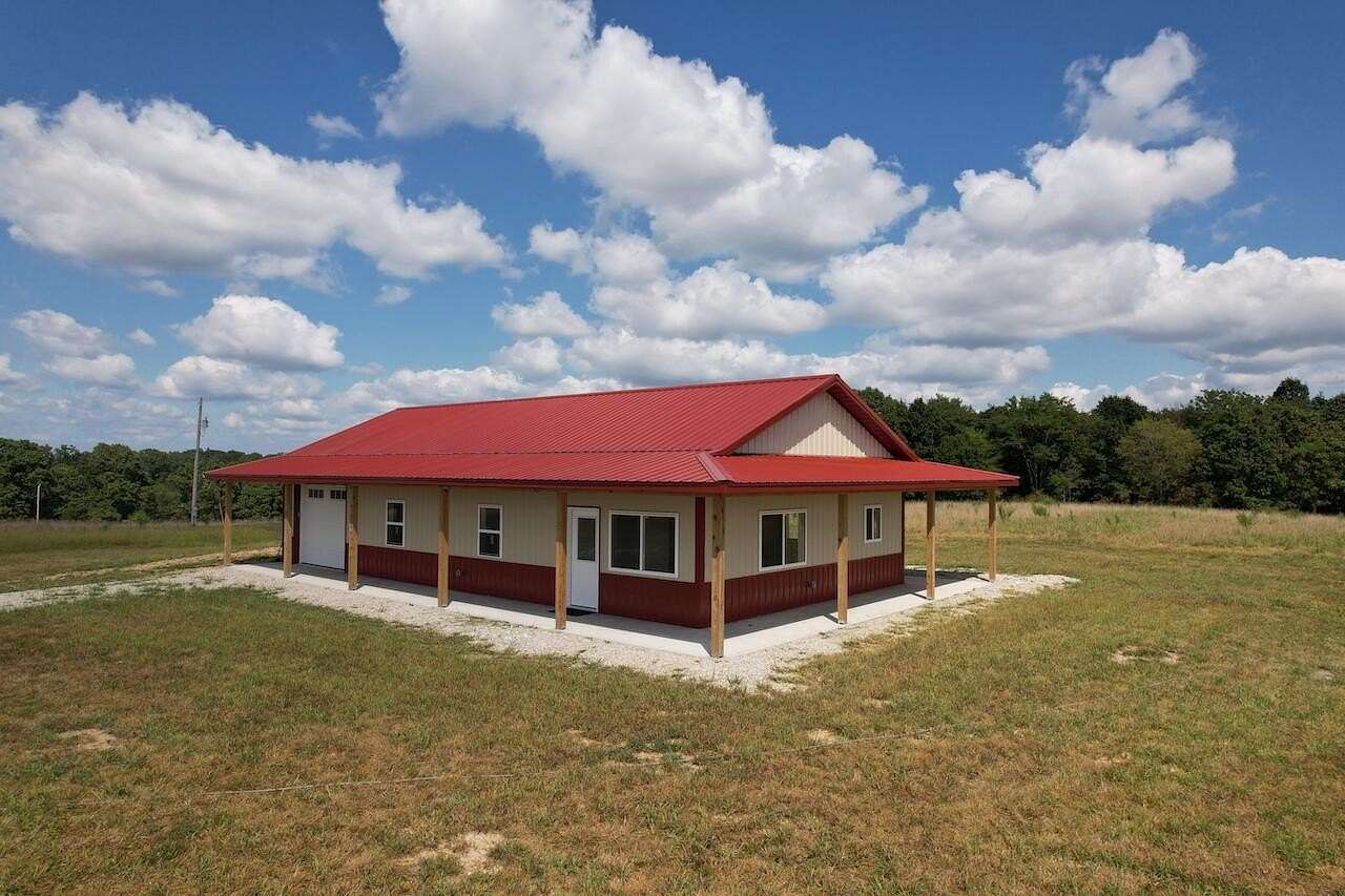 10.5 Acres of Land with Home for Sale in Mountain Grove, Missouri