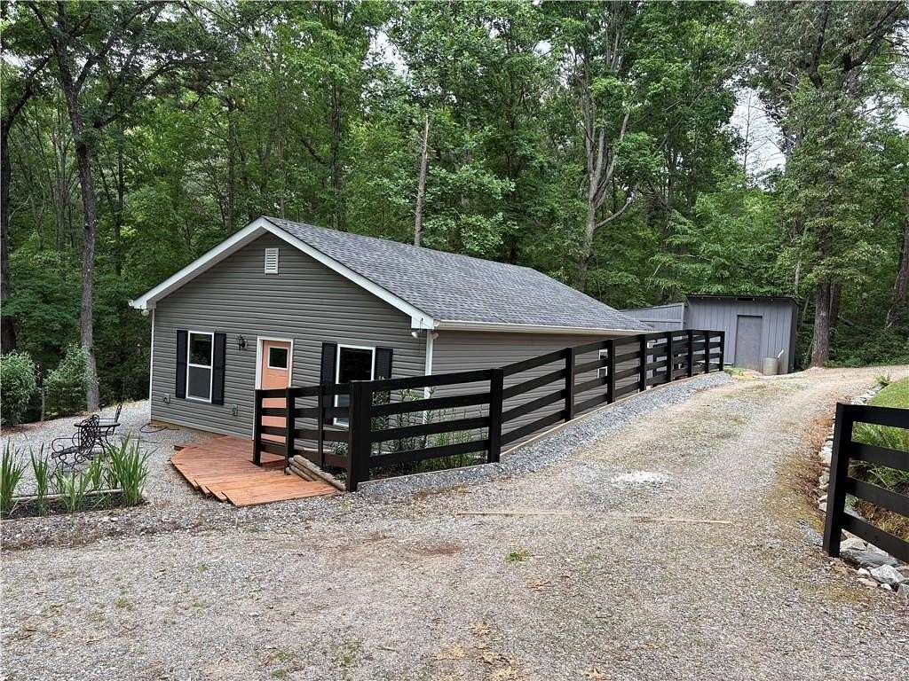 3.26 Acres of Land with Home for Sale in Cleveland, Georgia