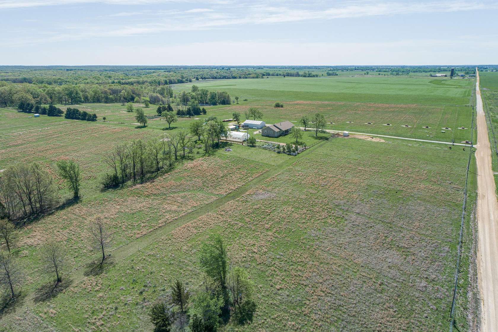 80.7 Acres of Recreational Land with Home for Sale in Weaubleau, Missouri