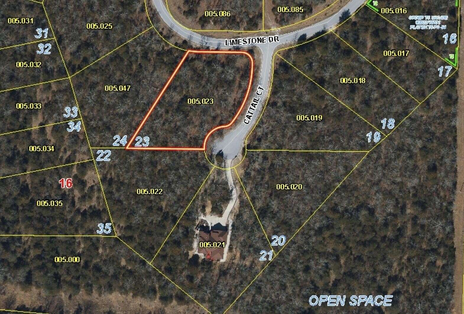 0.89 Acres of Residential Land for Sale in Branson West, Missouri