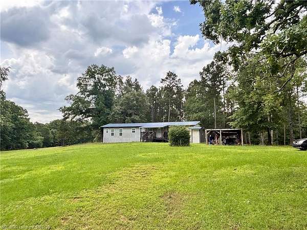 21 Acres of Recreational Land with Home for Sale in Parks, Arkansas