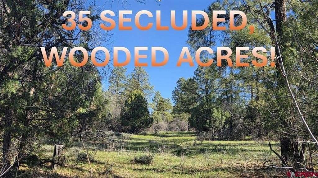 35 Acres of Recreational & Residential Land for Sale in Pagosa Springs, Colorado
