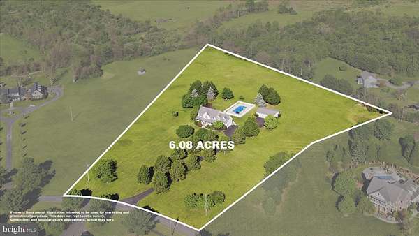 6 Acres of Land with Home for Sale in Winchester, Virginia