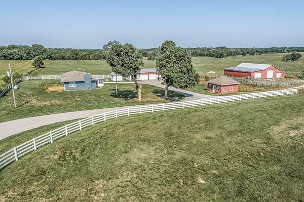 112 Acres of Land with Home for Sale in Springfield, Missouri