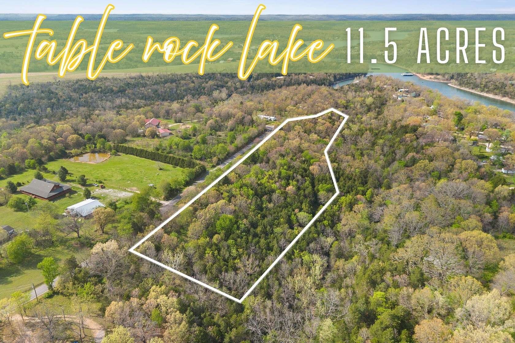 11.5 Acres of Recreational Land for Sale in Eagle Rock, Missouri