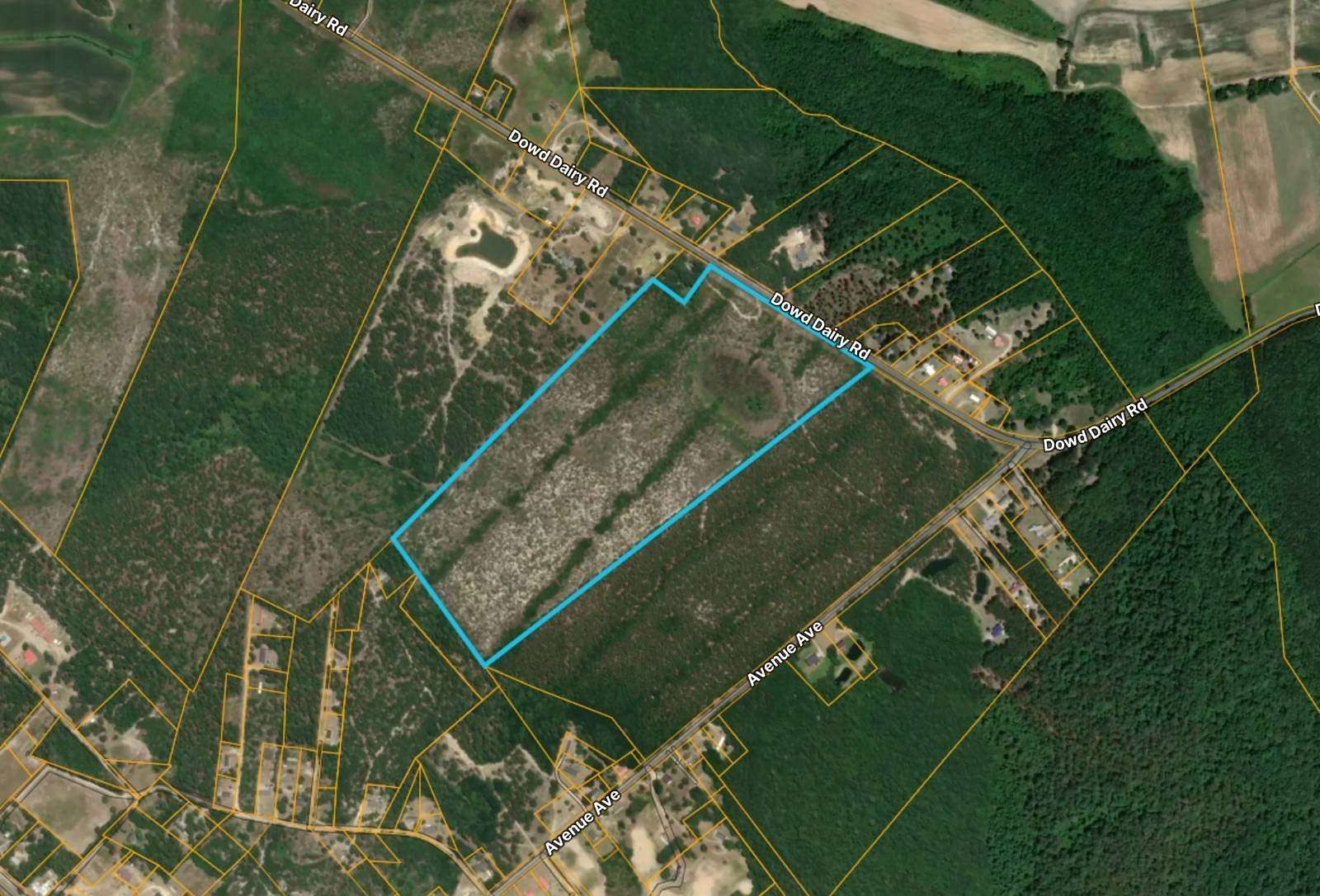 57 Acres of Land for Sale in White Oak, North Carolina
