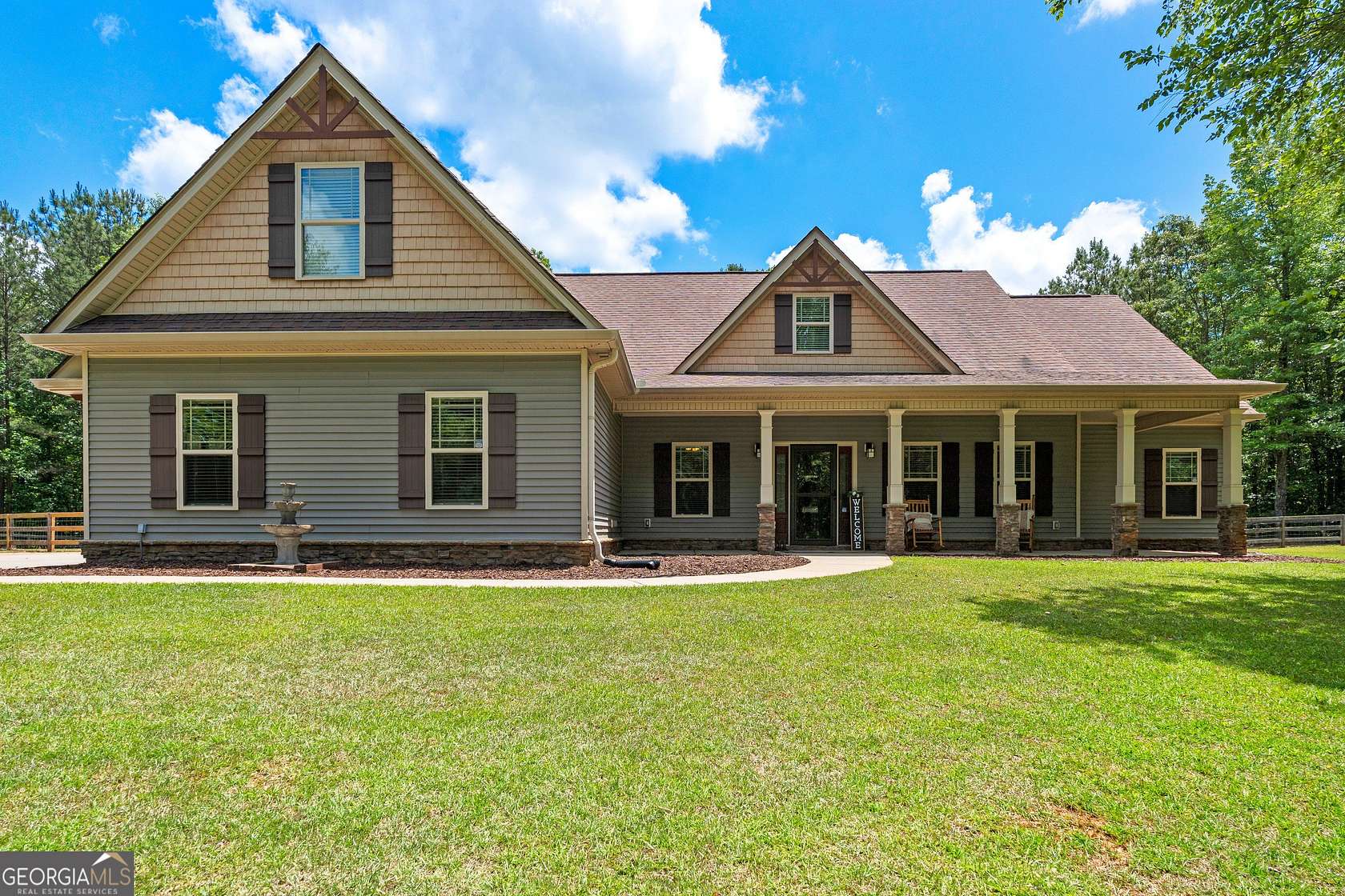 2 Acres of Land with Home for Sale in Newnan, Georgia