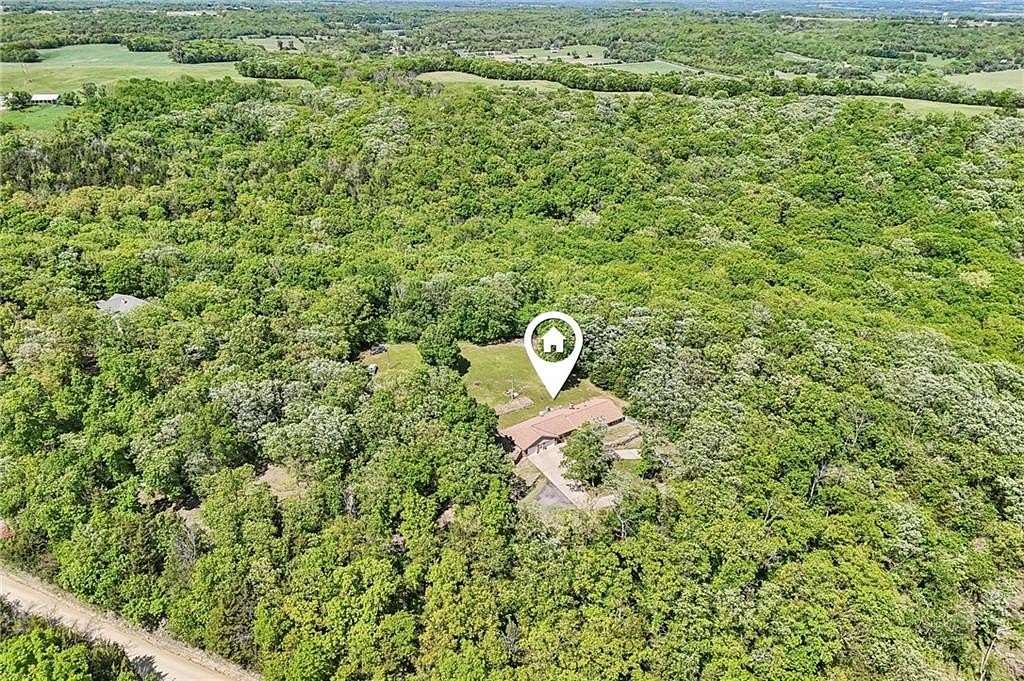 5 Acres of Land with Home for Sale in Tonganoxie, Kansas