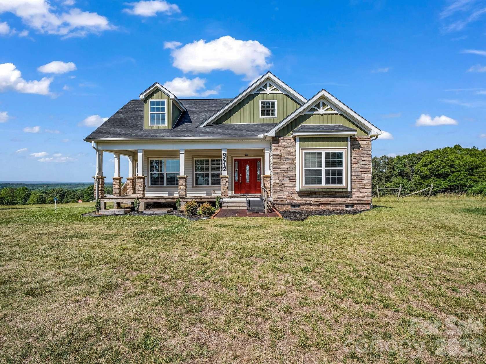 11.2 Acres of Recreational Land with Home for Sale in Forest City, North Carolina