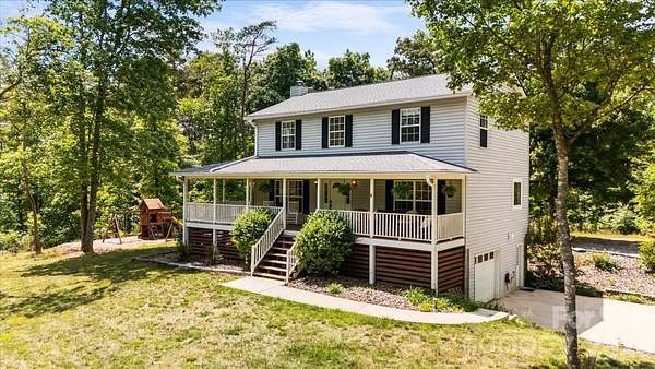 5 Acres of Land with Home for Sale in Mars Hill, North Carolina