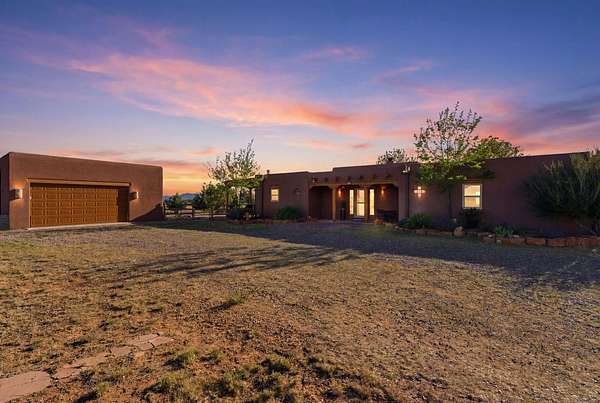 12.7 Acres of Land with Home for Sale in Santa Fe, New Mexico