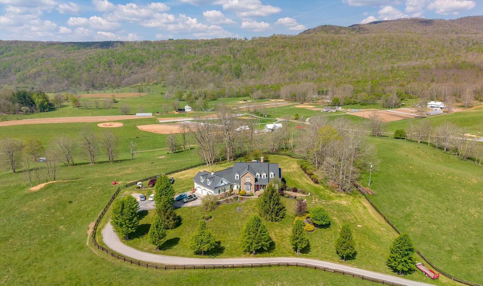 10 Acres of Land with Home for Sale in Hillsboro, West Virginia