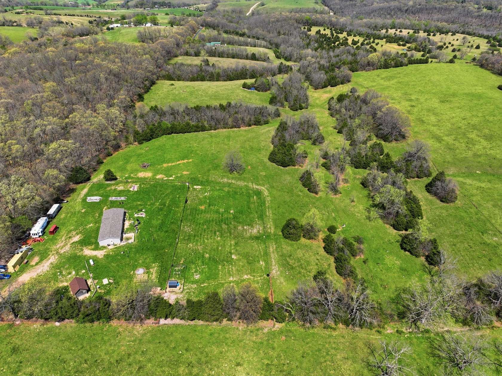 115 Acres of Land with Home for Sale in Cassville, Missouri