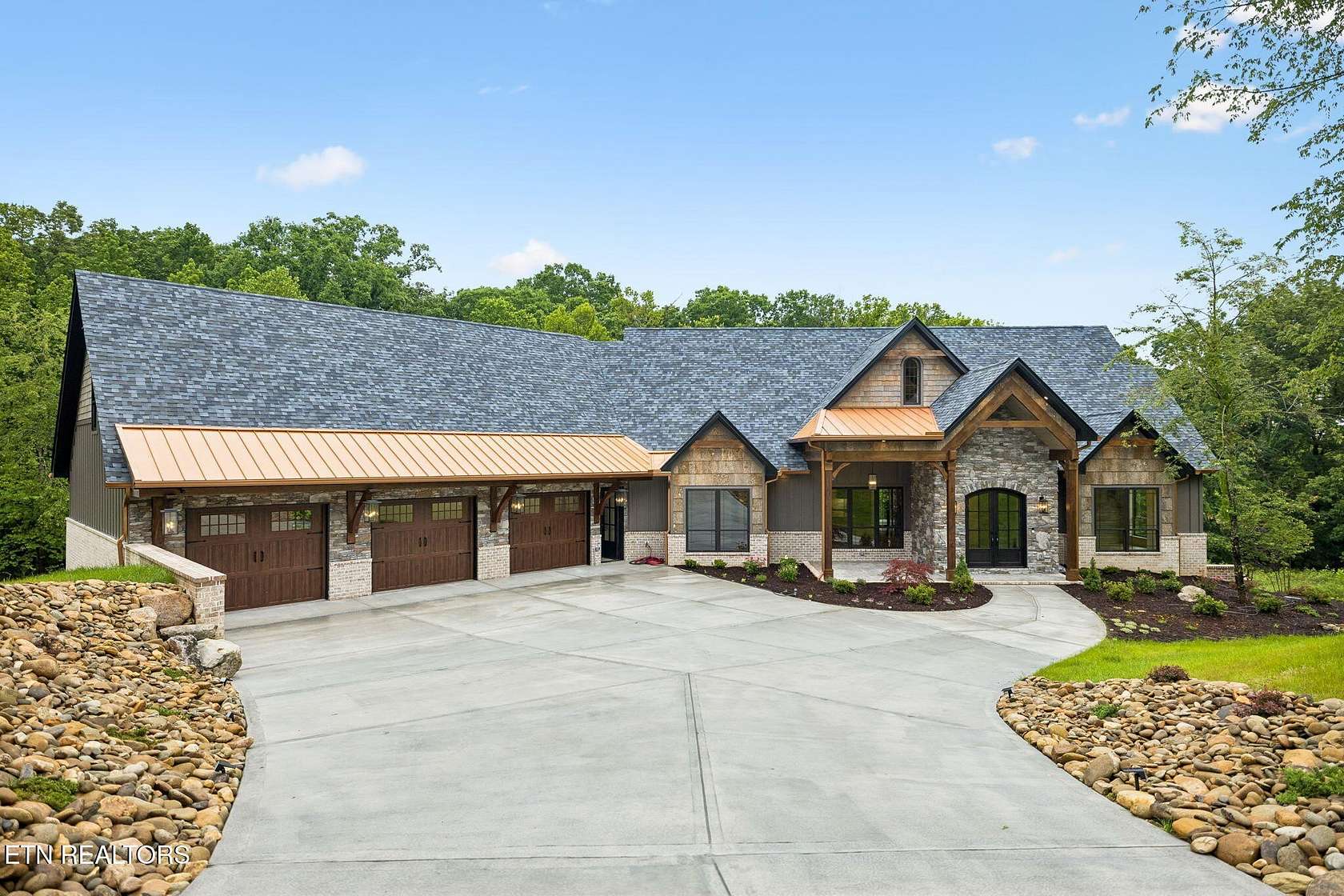 3.45 Acres of Land with Home for Sale in Dandridge, Tennessee