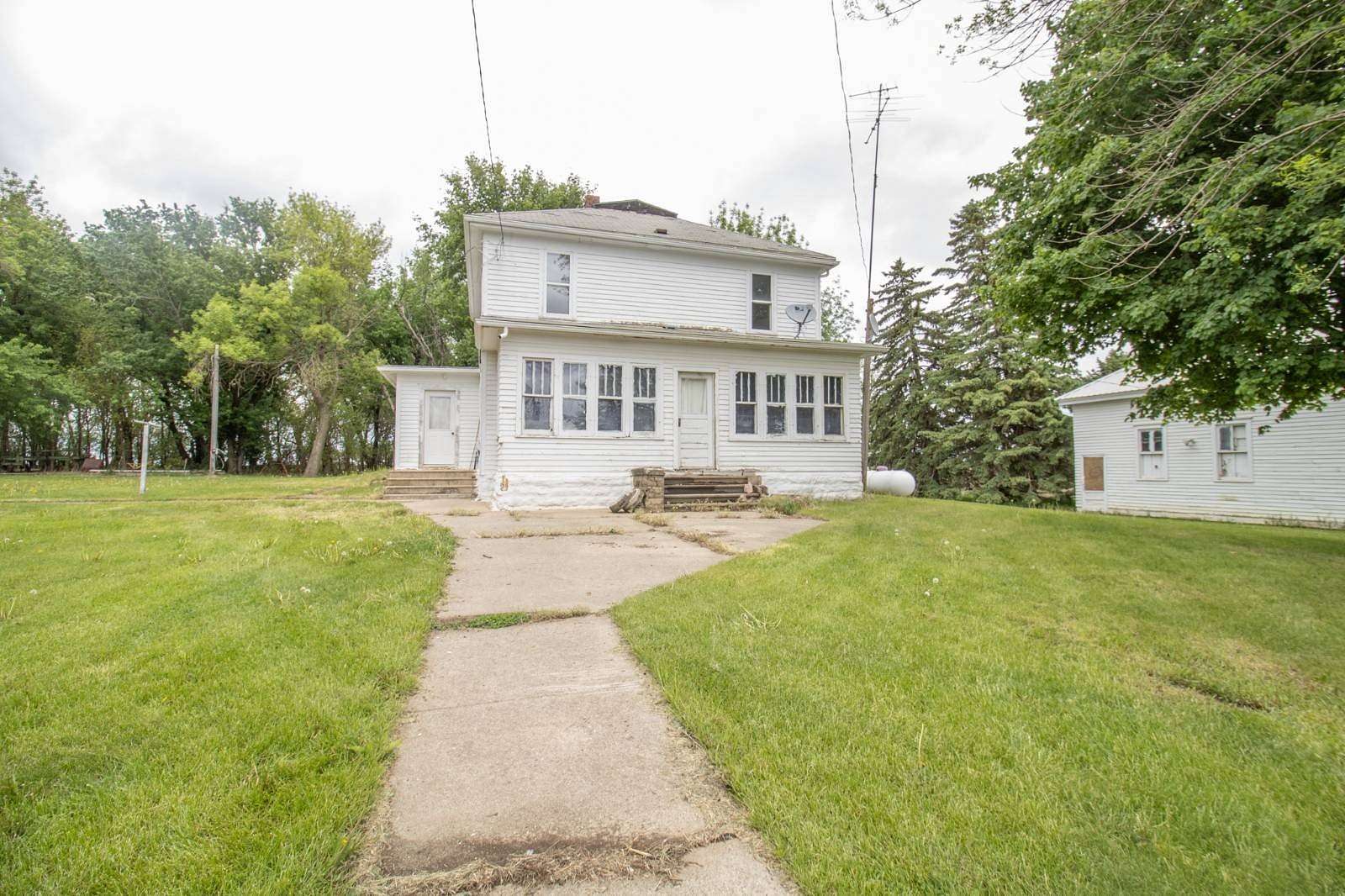 5.45 Acres of Land with Home for Sale in Alvord, Iowa