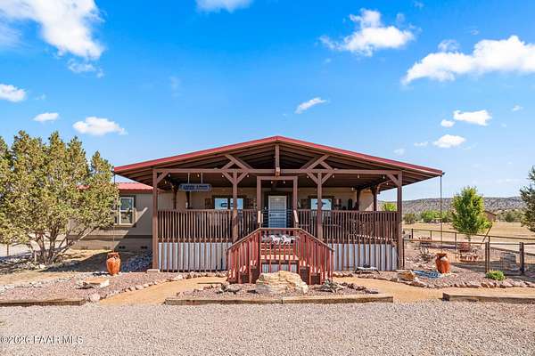 5 Acres of Land with Home for Sale in Paulden, Arizona