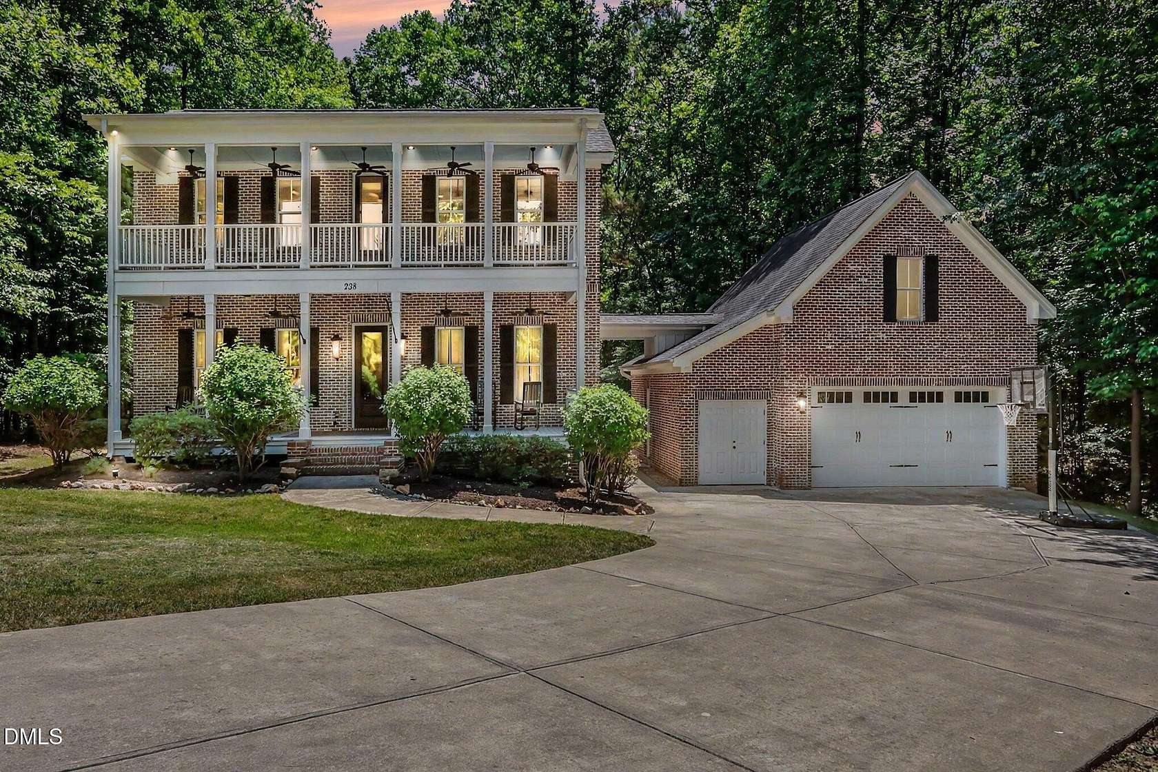 6.48 Acres of Land with Home for Sale in Clayton, North Carolina
