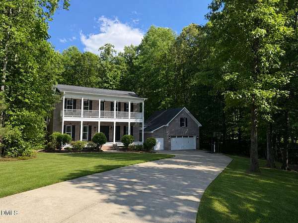 6.48 Acres of Land with Home for Sale in Clayton, North Carolina
