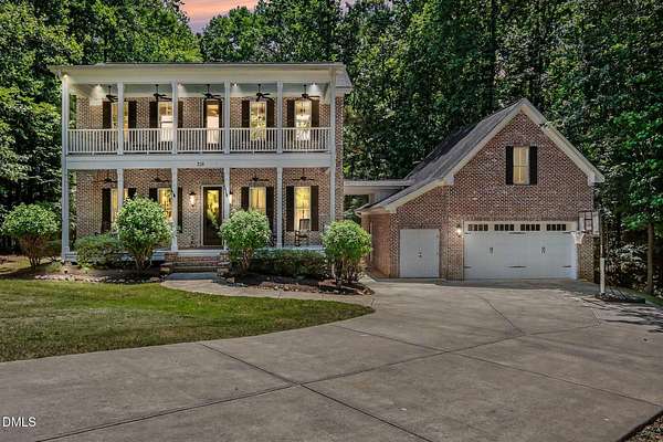 6.48 Acres of Land with Home for Sale in Clayton, North Carolina
