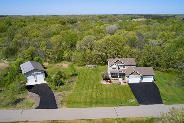 2.19 Acres of Land with Home for Sale in Oak Grove, Minnesota