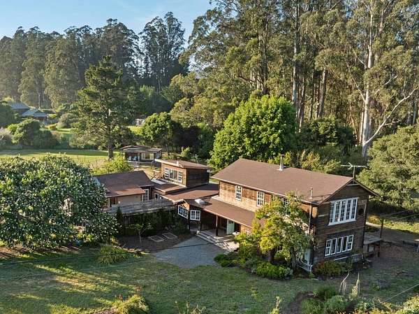 7.5 Acres of Land with Home for Sale in Bolinas, California