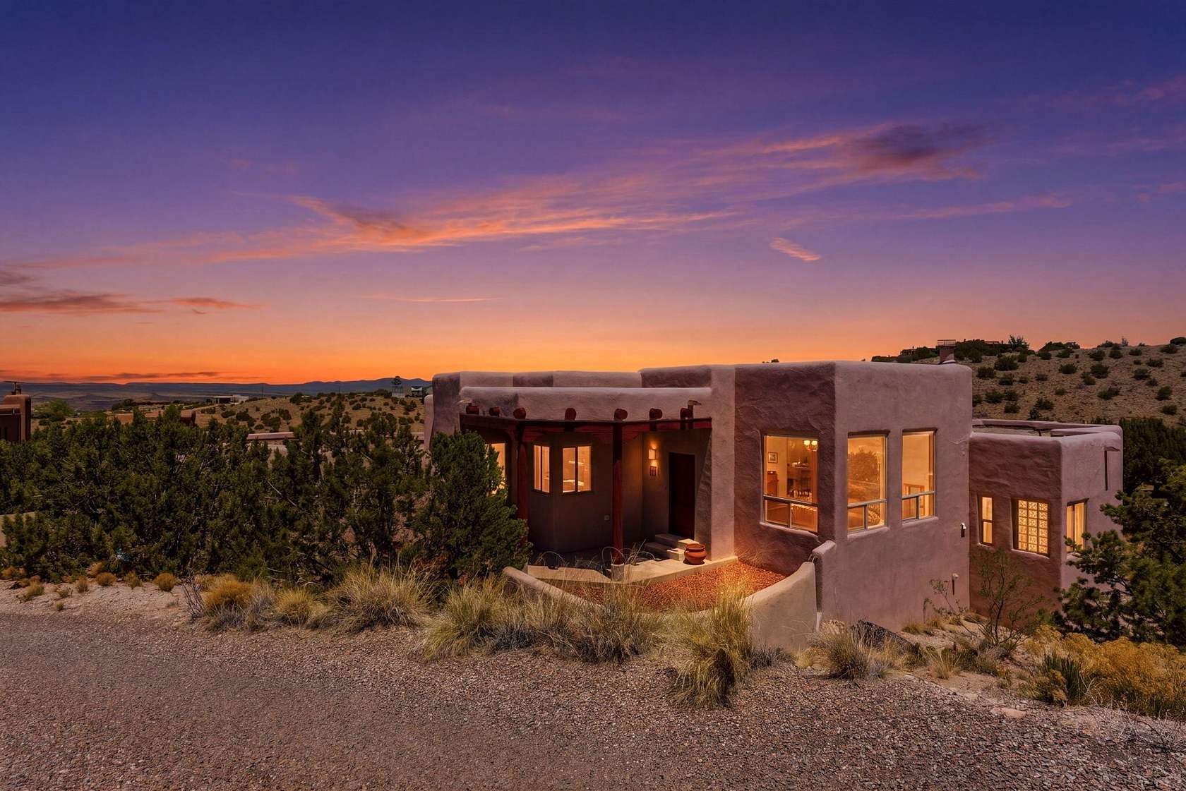 2.27 Acres of Land with Home for Sale in Placitas, New Mexico