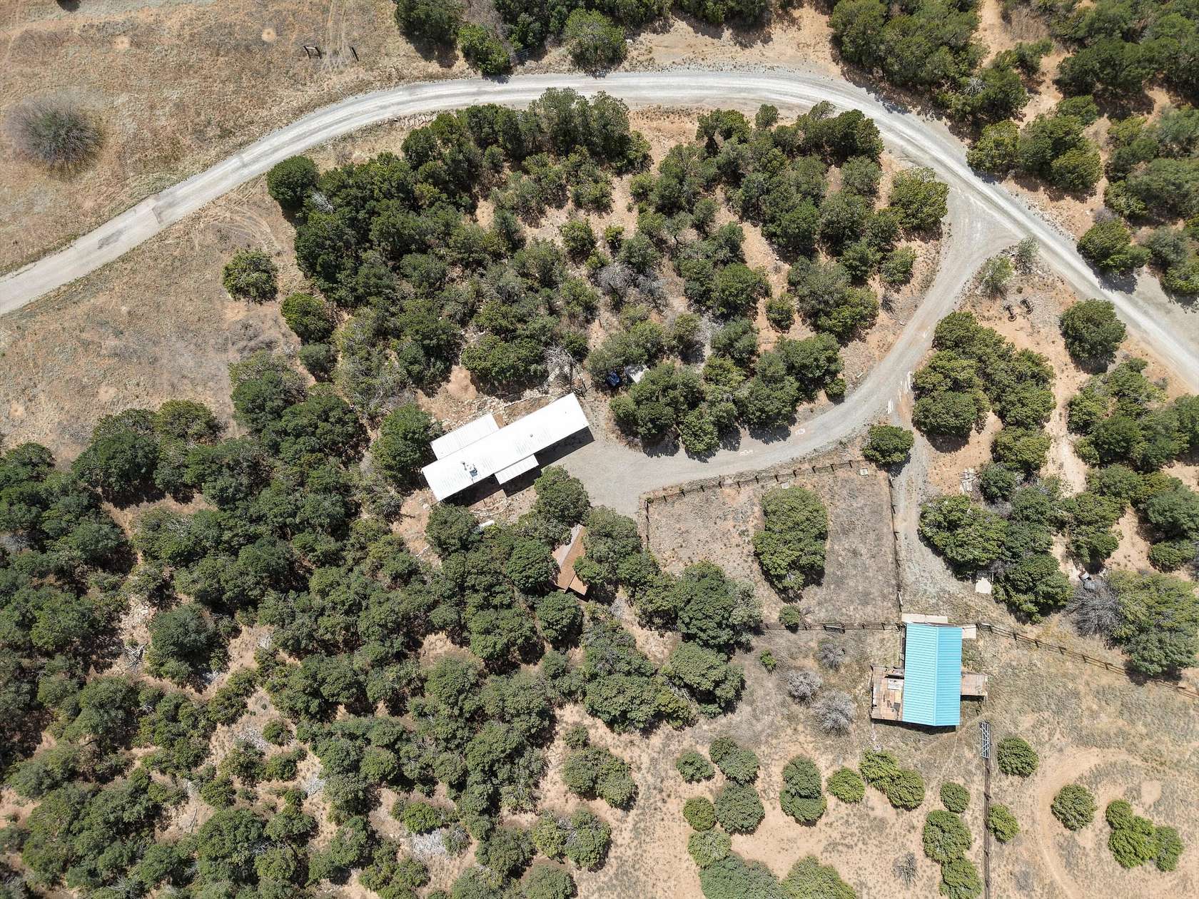 6.68 Acres of Land with Home for Sale in Tijeras, New Mexico